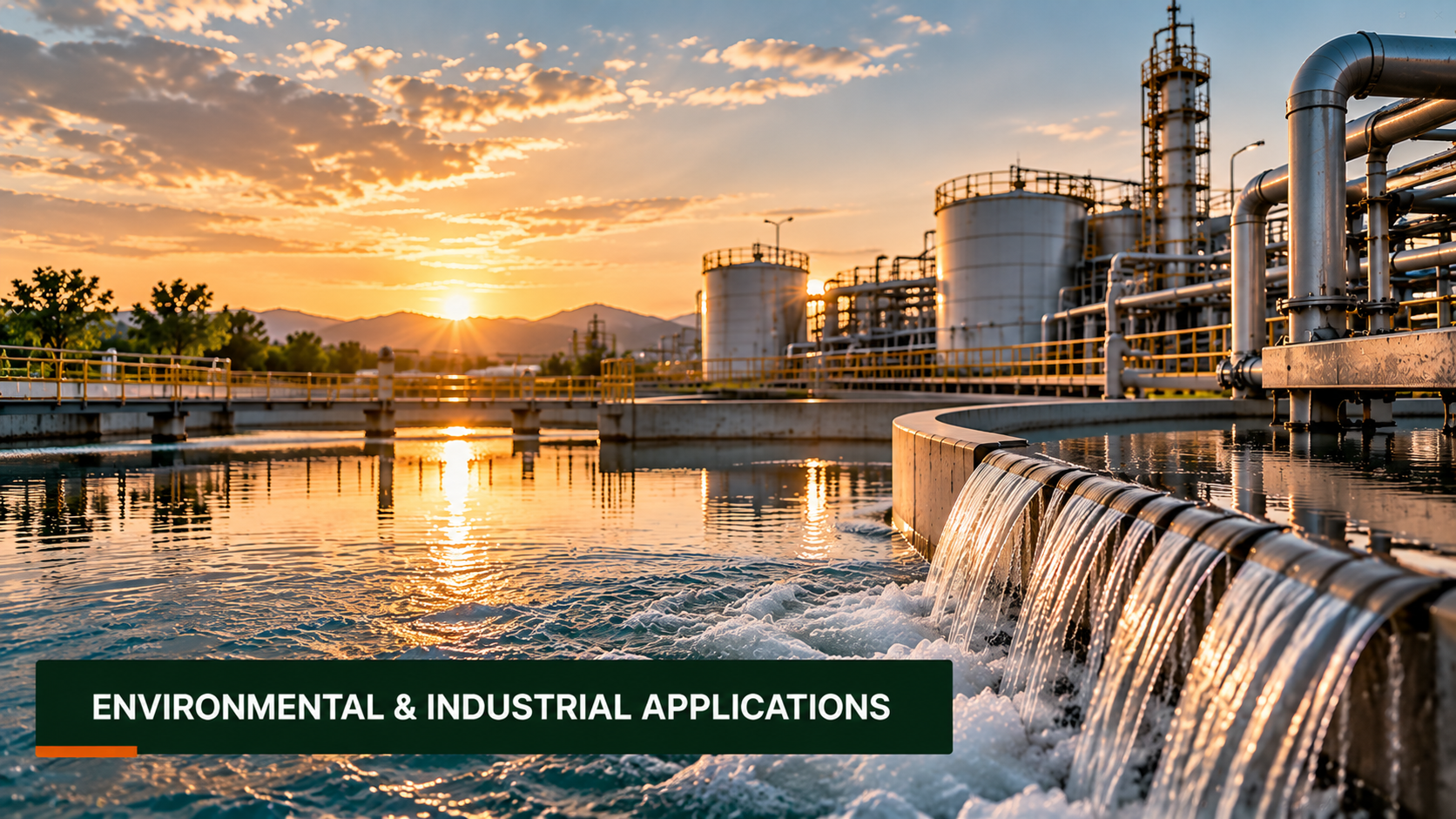 Industrial water treatment and processing infrastructure